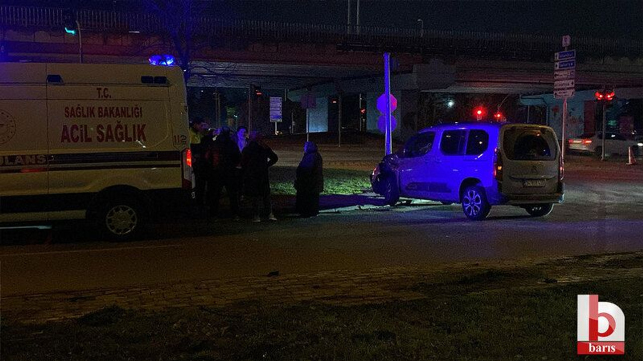Kocaeli'de otomobil takla attı