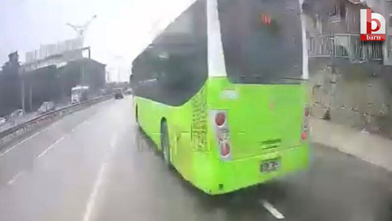 Kocaeli'de sürücü fenalaştı, halk otobüsü kontrolden çıktı