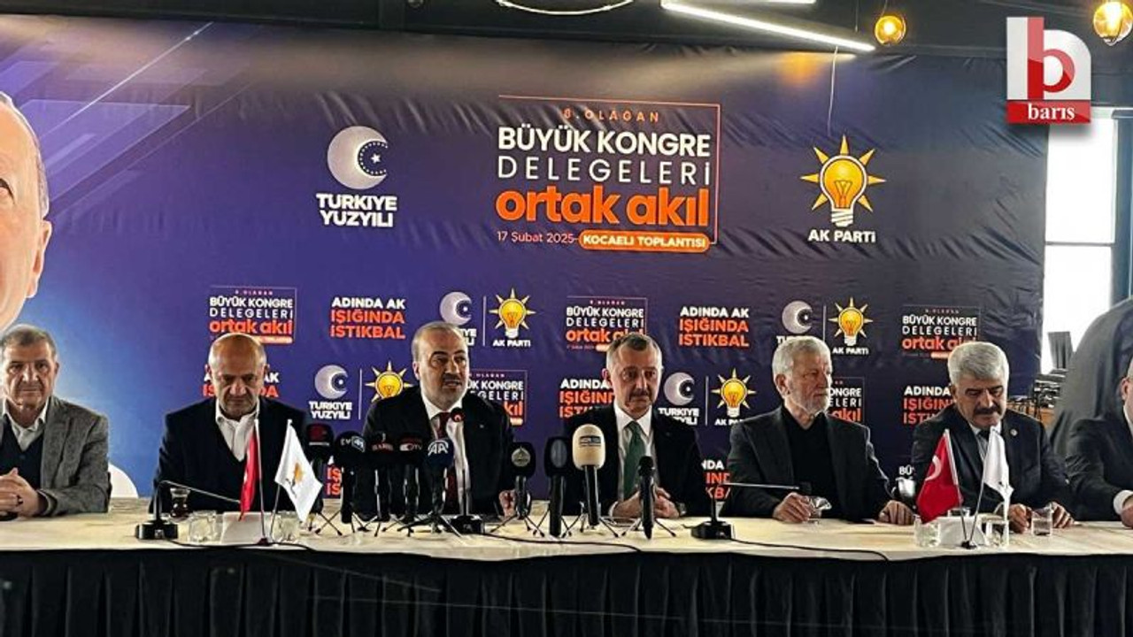 AKP’liler büyük kongre için toplandı “Muhalefet hayalini bile kuramaz”