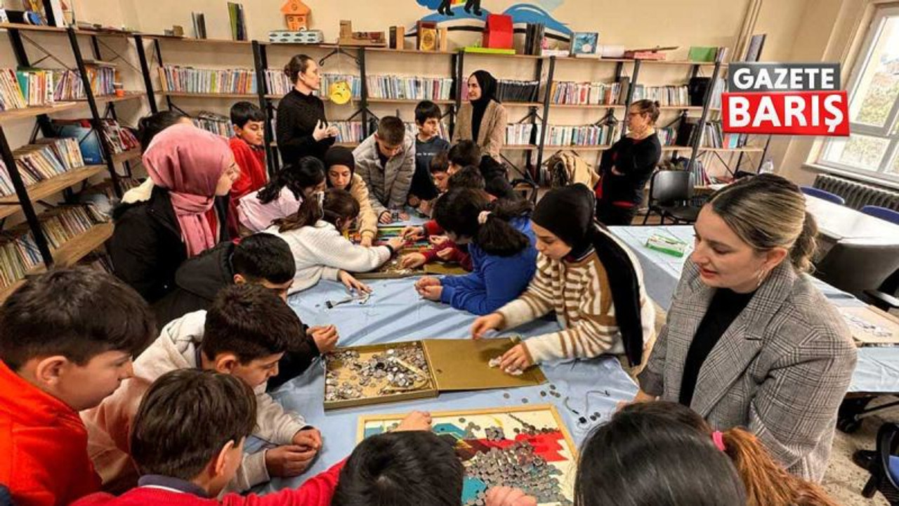 Büyükşehir'den öğrencilere atık pil bilinçlendirmesi