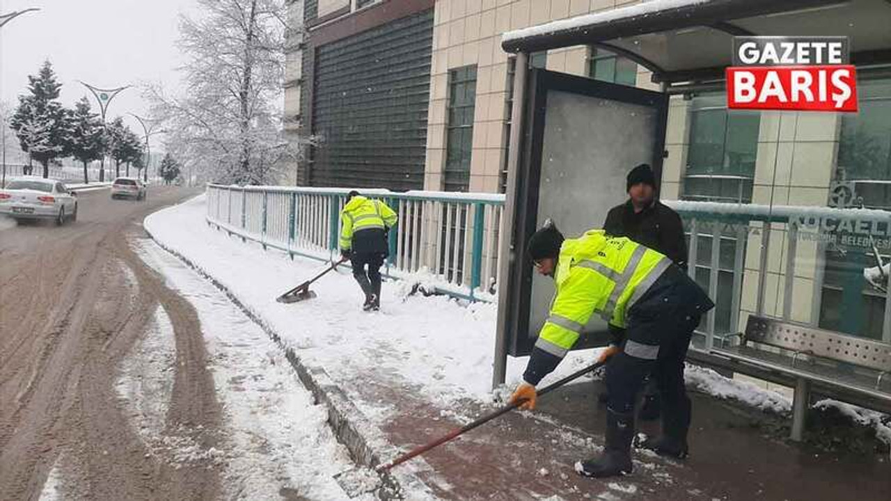 Kocaeli'de yaya güvenliği için de çalışmalara devam!