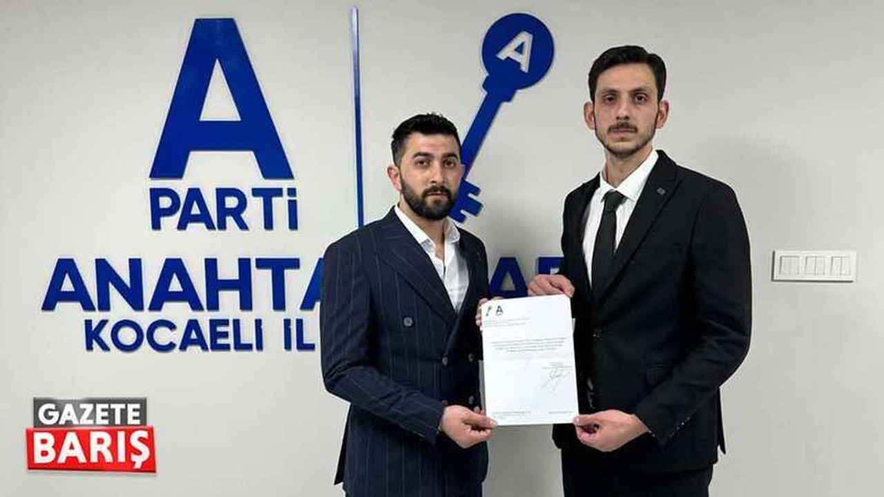Anahtar Parti Kandıra'ya gençlik kolları başkanı atadı