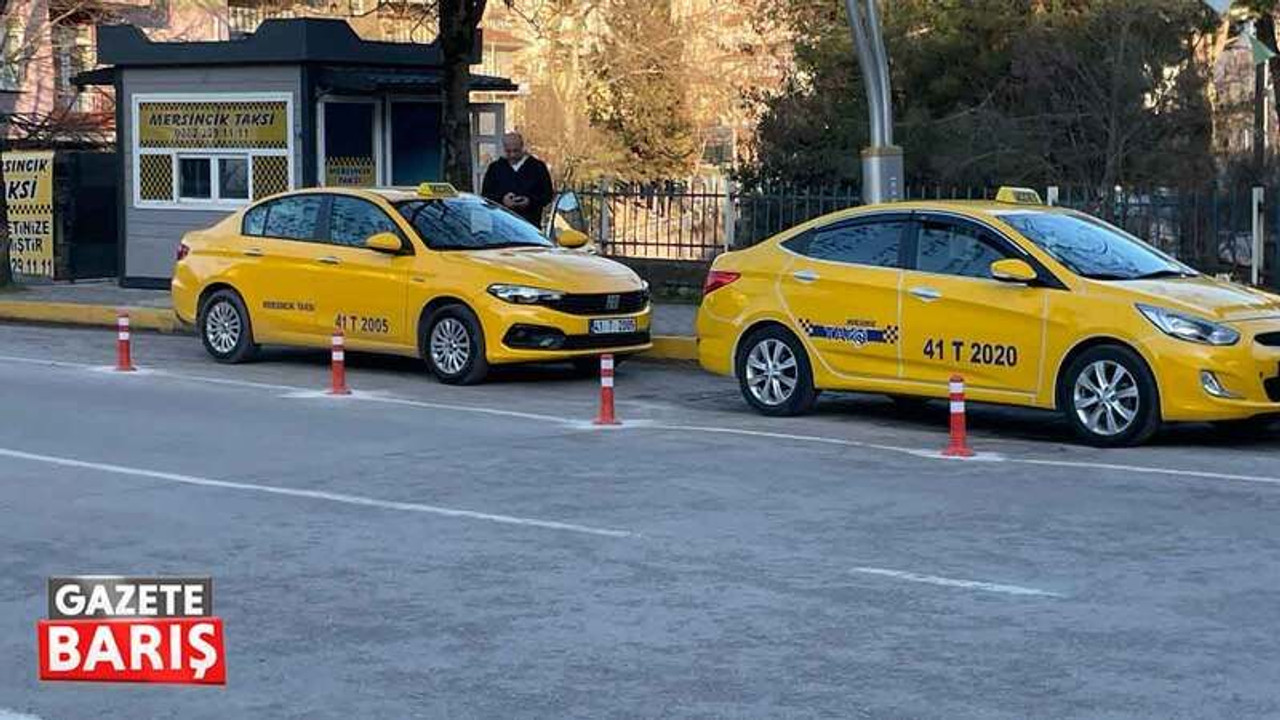 Mersincik Mahallesi’ne taksi durağı geldi