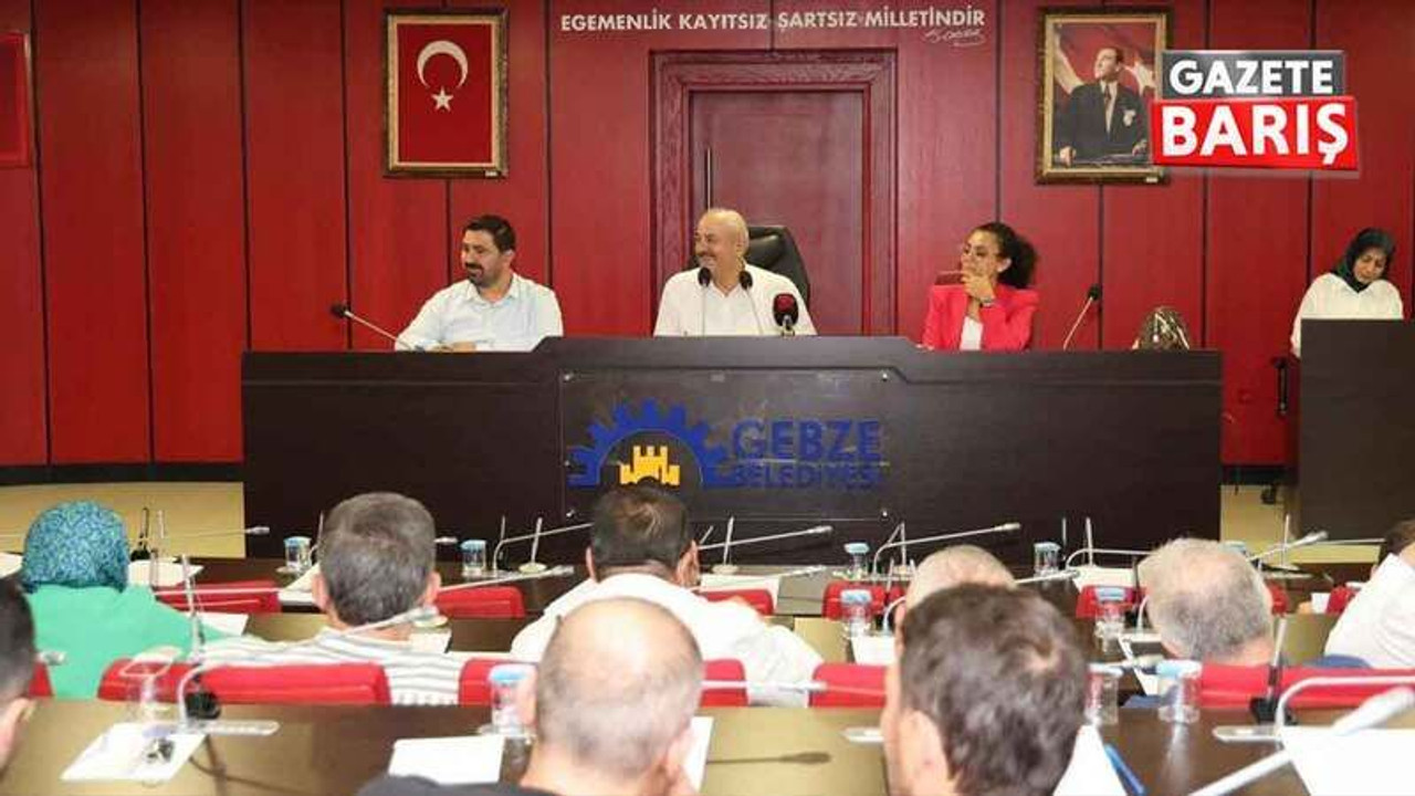 Gebze Belediyesi meclis gündemi meclis üyelerine gönderilmedi