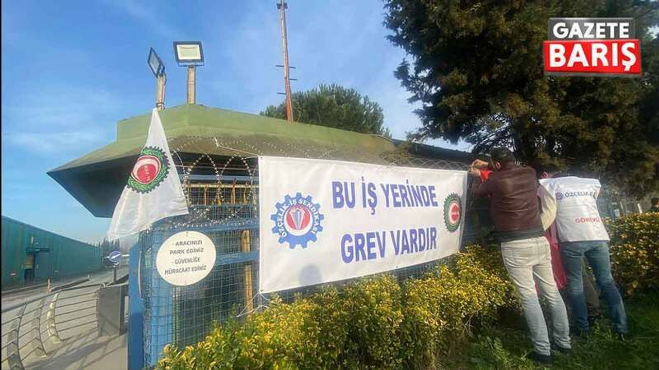 Tezcan Galvaniz’de patronun komik zam teklifine işçiler grevle karşılık verdi!