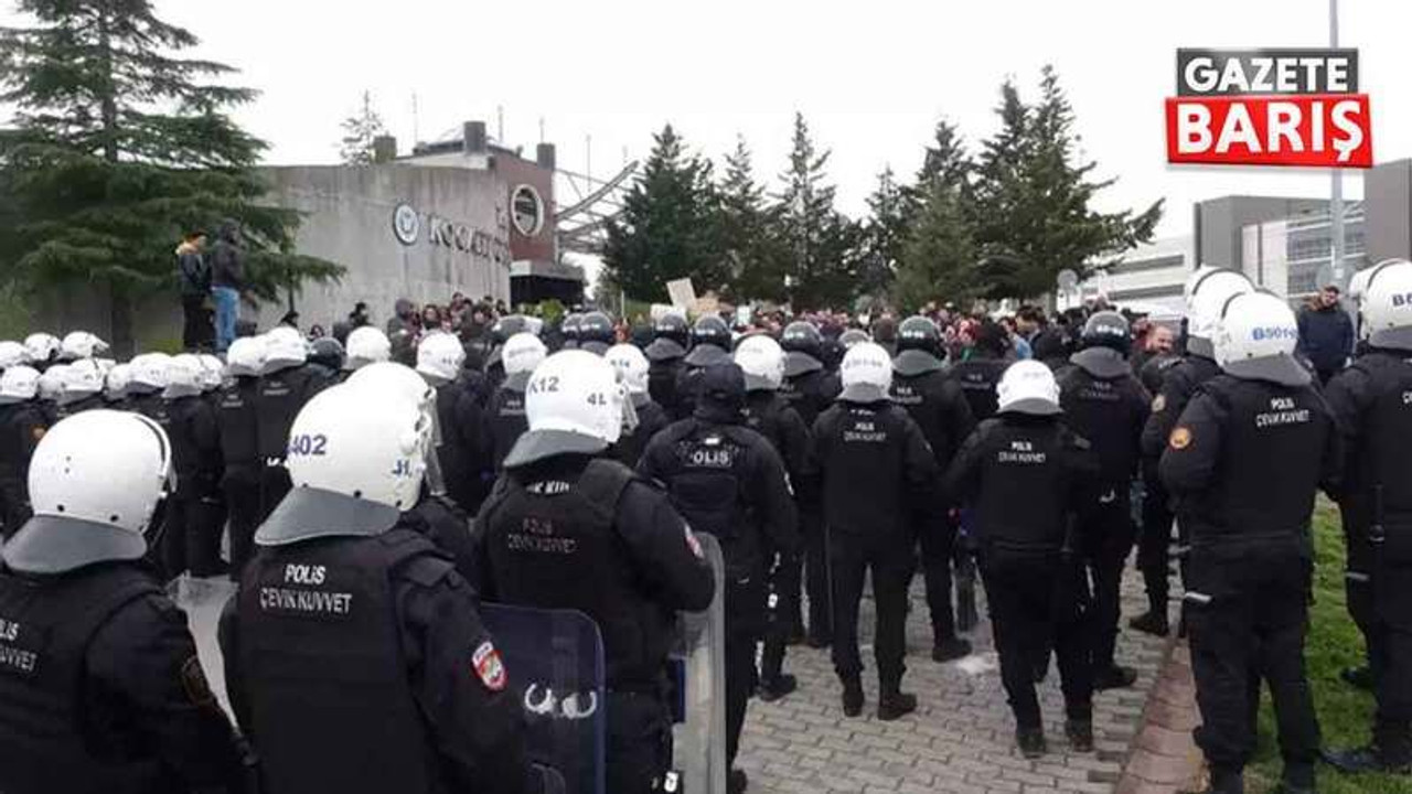 Kocaeli Üniversitesi’ndeki eylemde gözaltına alınanlar serbest!