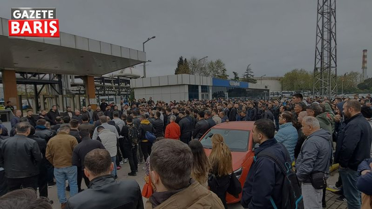 TÜPRAŞ işçisi son çağrıyı Kocaeli’den yaptı!