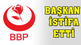 Gölcük ilçe başkanı istifa etti