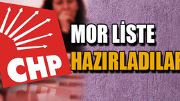 Kadınlar mor liste hazırladı