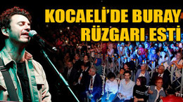 Kocaeli’de Buray rüzgarı esti