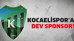 Kocaelispor’a dev sponsor!