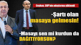 Ceyhan, CHP’nin adaylarına yüklendi