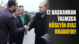 Erdoğan’ın o ziyaretinde yalnızca Ayaz vardı!