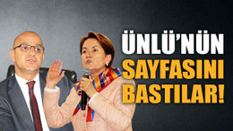 Aydın Ünlü’nün sayfasını bastılar!