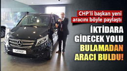 İktidara gidecek yolu bulamadan aracı buldu!