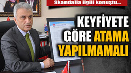 İzmit Sağlık skandalıyla ilgili konuştu: Keyfiyete göre atama yapılmamalı
