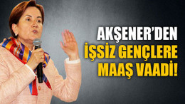Akşener’den işsiz gençlere maaş vaadi!