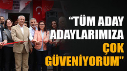 Sarıbay; “44 arkadaşımıza da çok güveniyorum”