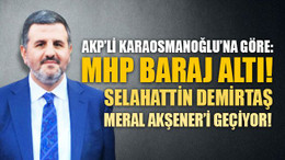 AKP’li o isme göre; MHP baraj altı! Demirtaş, Akşener’i geçiyor!