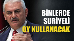 Binlerce Suriyeli Oy kullanacak