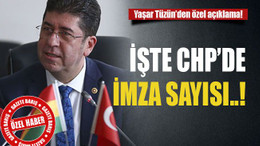 Noterde tasdik edildi… İşte CHP’de imza sayısı..!
