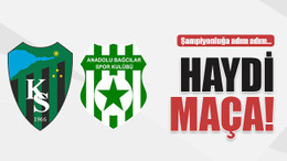 Kocaelispor'un maçı var! Haydi maça!