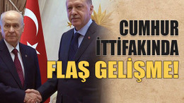 Cumhur ittifakında flaş gelişme!
