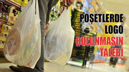 Poşetlerde logo bulunmasın talebi