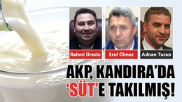 AKP, Kandıra’da “SÜT”e takılmış!