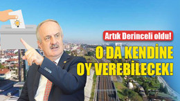 Zeki Aygün de kendine oy verebilecek!