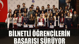 Bilnetli öğrencilerin başarısı sürüyor