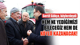 Sertif Gökçe: Derince'de ilçe merkezi ile köyler arasında bağlantı sağlanacak