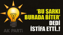 ‘Bu şarkı burada biter’ dedi istifa etti..!