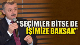 “Seçimler bitse de işimize baksak”