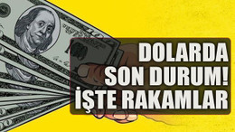 Dolarda son durum! İşte rakamlar
