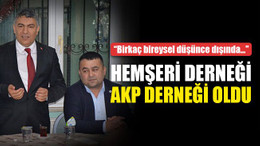 Kocaeli'de hemşeri derneği, AKP derneği oldu!