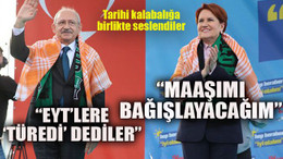 Tarihi kalabalığa birlikte seslendiler