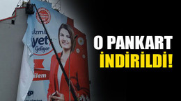Hürriyet'in dev pankartı indirildi!