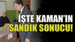 İşte Kaman’ın sandık sonucu!
