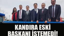 Kandıra eski başkanı istemedi!
