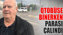 Otobüse binerken parası çalındı