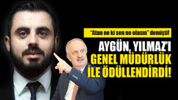 Ulusal gazetelere konu olmuştu, Aygün genel müdür yaptı!