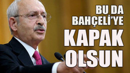 Bu da Bahçeli’ye kapak olsun