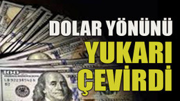 Dolar yönünü yukarı çevirdi