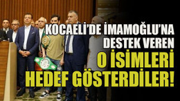 Kocaeli’de İmamoğlu’na destek veren o isimleri hedef gösterdiler!