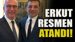 Erkut resmen atandı!