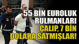 55 bin Euroluk rulmanları çalıp 7 bin dolara satmışlar!