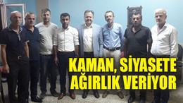 Kaman, siyasete ağırlık veriyor
