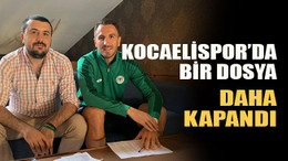 Kocaelispor’da bir dosya daha kapandı