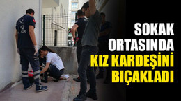 Kocaeli'de tartıştığı kız kardeşini, bıçakladı
